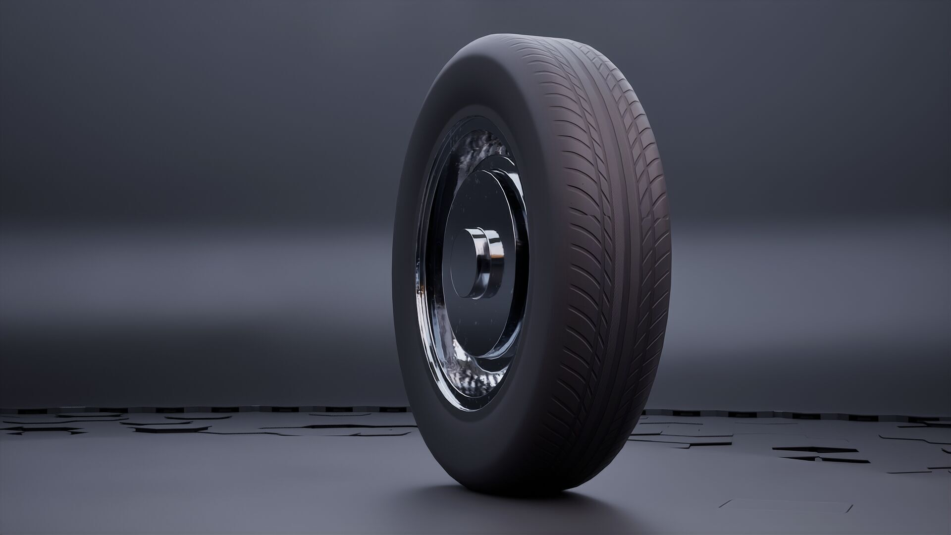Car wheel pack 3D model_14
