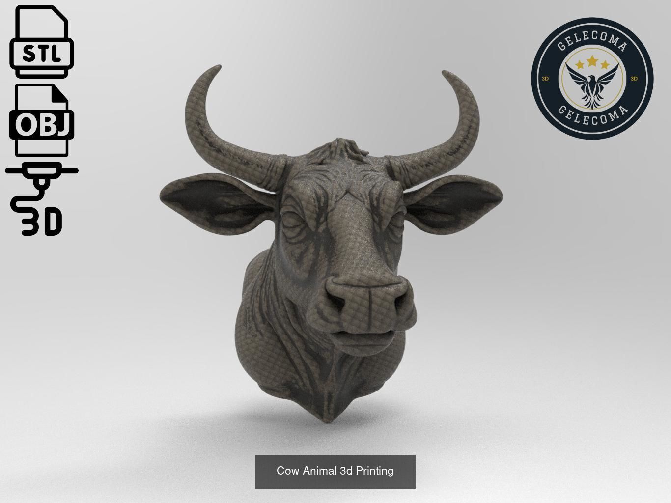 Animal 3D Printing Mega Pack - 92 Different Animal Stl Obj 3D Model Collection_83