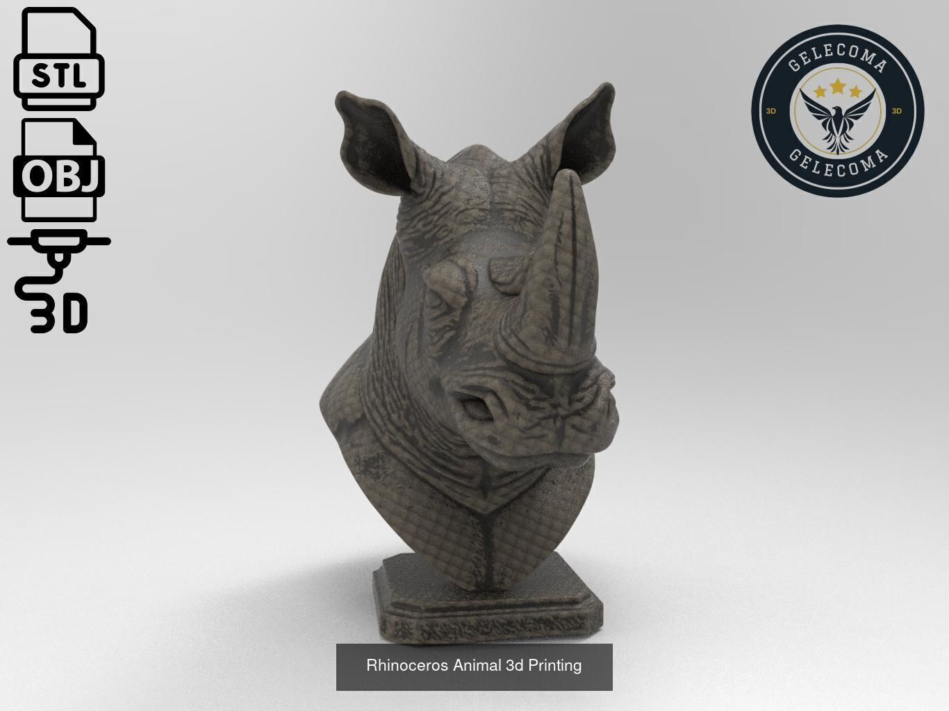 Animal 3D Printing Mega Pack - 92 Different Animal Stl Obj 3D Model Collection_31