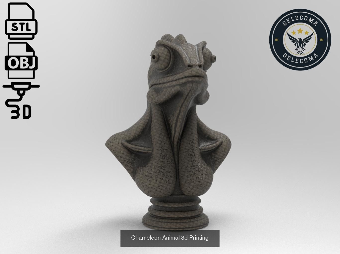 Animal 3D Printing Mega Pack - 92 Different Animal Stl Obj 3D Model Collection_88