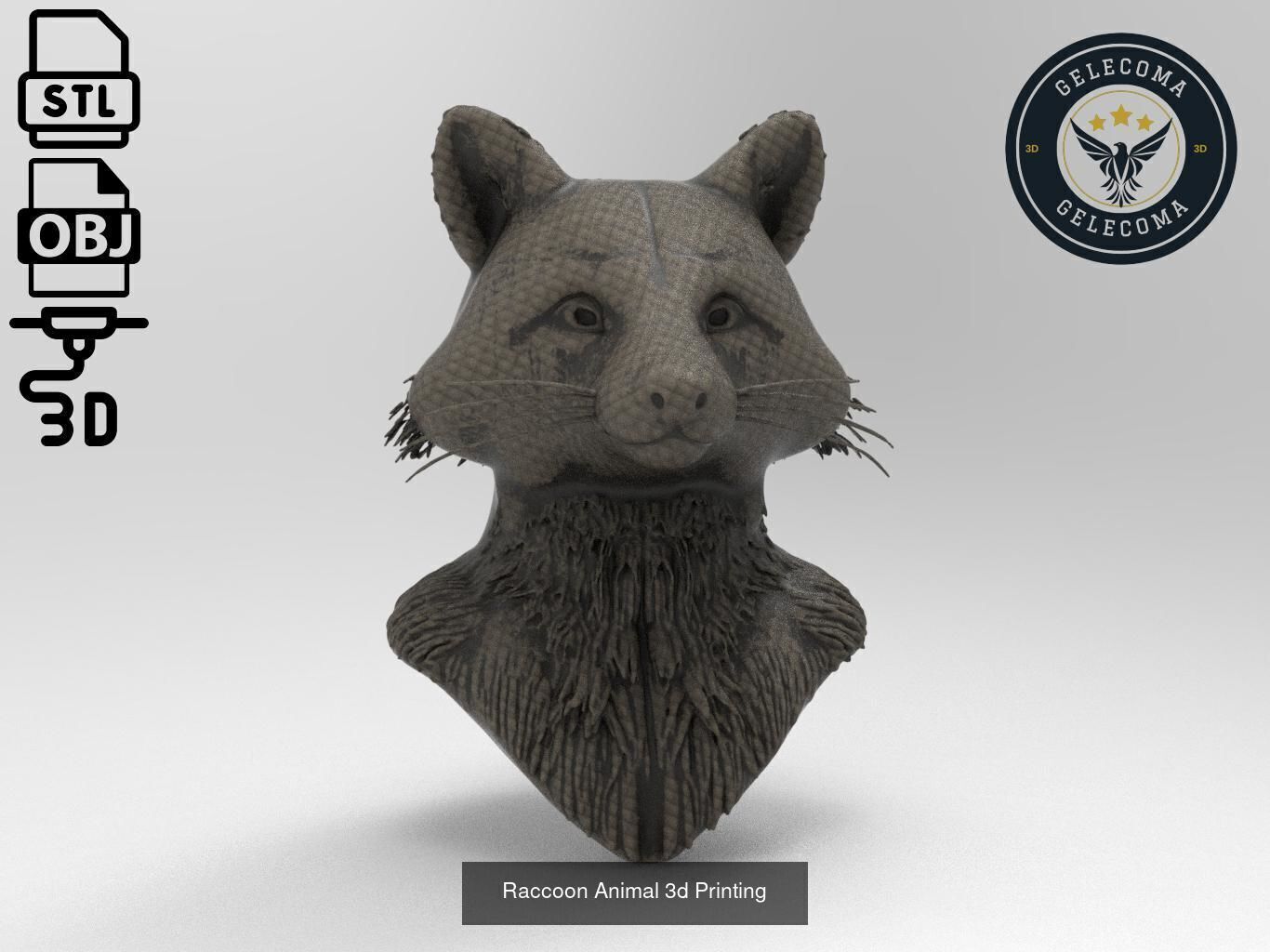 Animal 3D Printing Mega Pack - 92 Different Animal Stl Obj 3D Model Collection_32