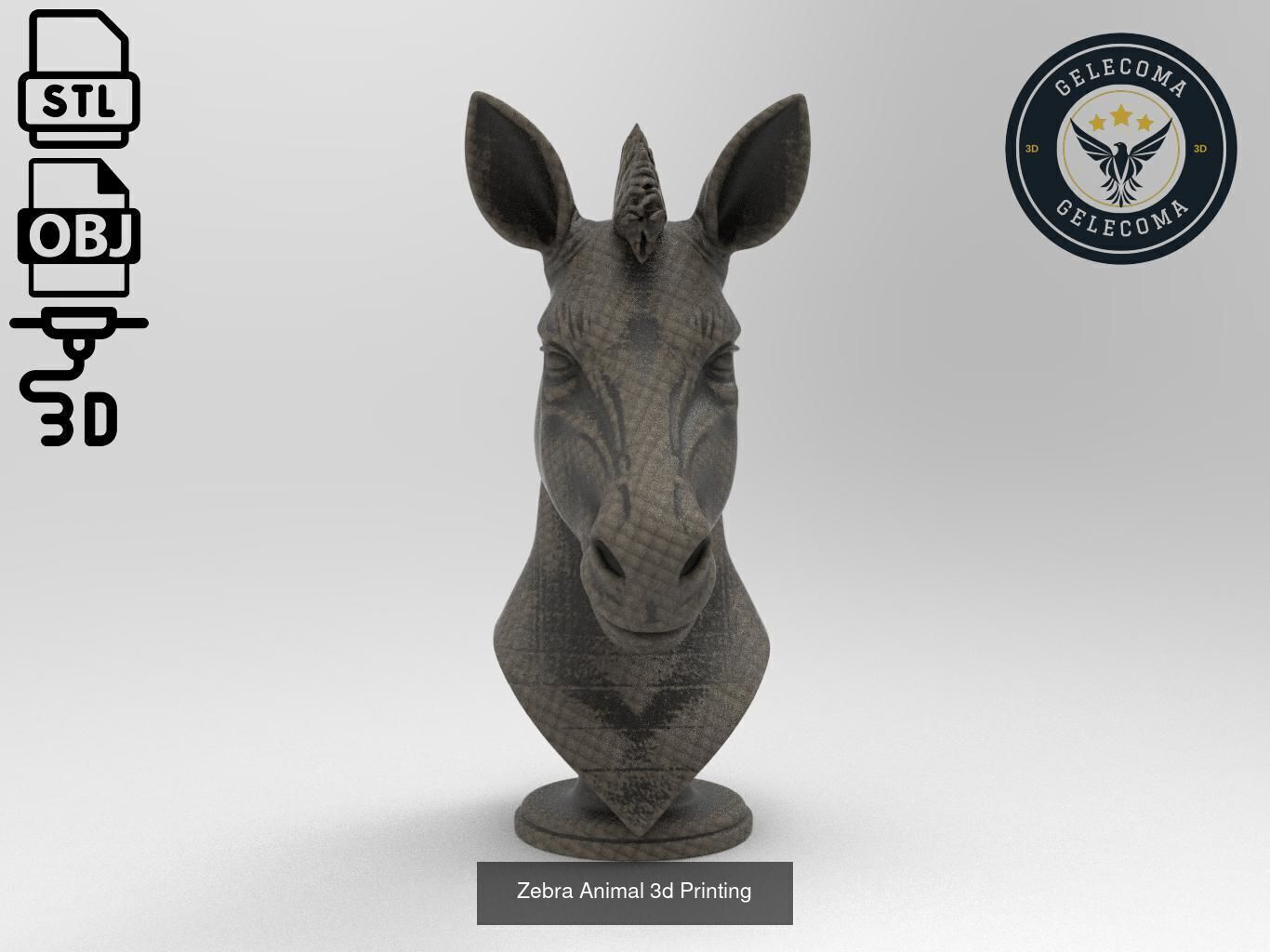Animal 3D Printing Mega Pack - 92 Different Animal Stl Obj 3D Model Collection_11