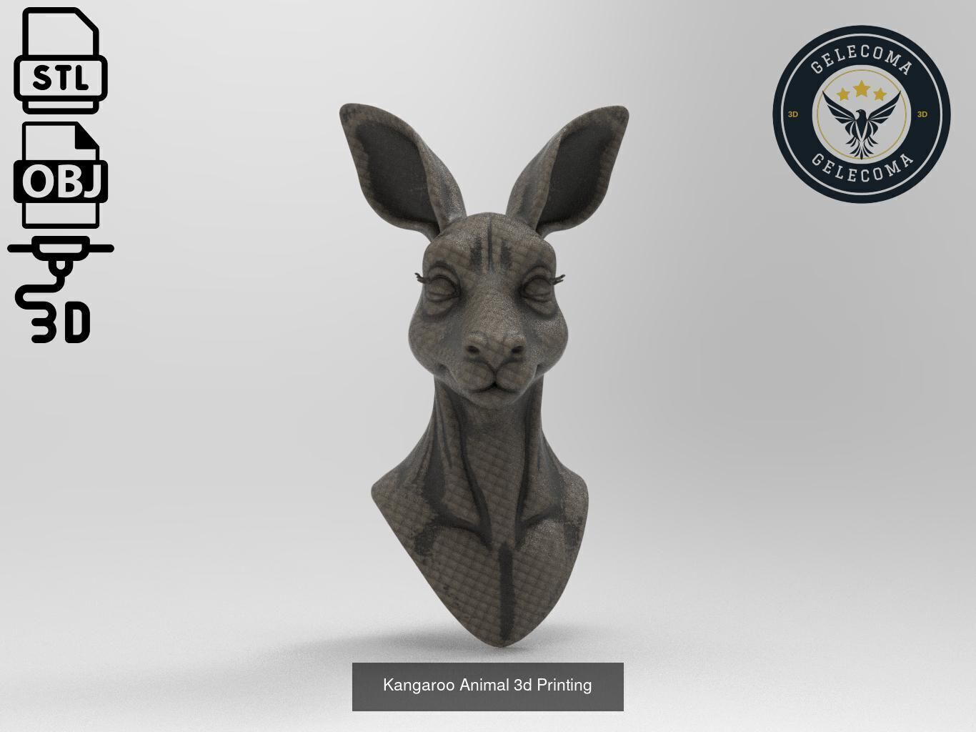 Animal 3D Printing Mega Pack - 92 Different Animal Stl Obj 3D Model Collection_57