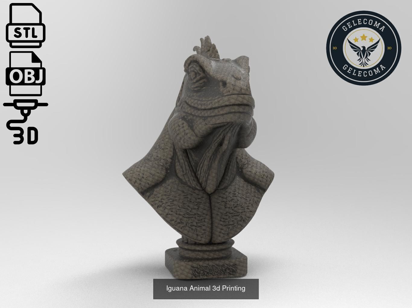 Animal 3D Printing Mega Pack - 92 Different Animal Stl Obj 3D Model Collection_60