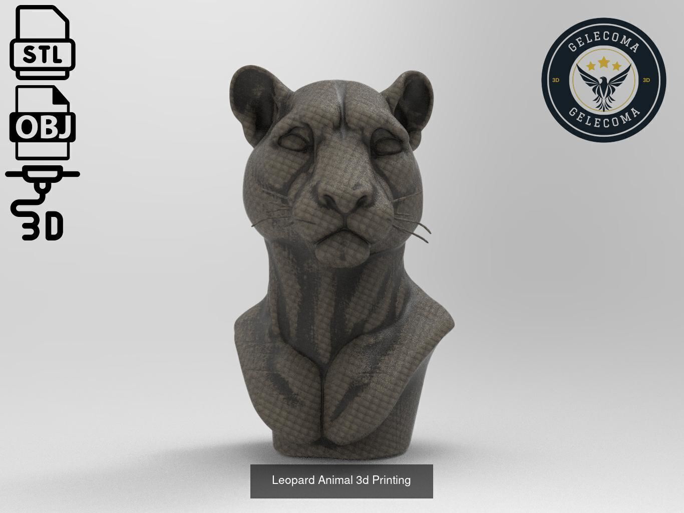 Animal 3D Printing Mega Pack - 92 Different Animal Stl Obj 3D Model Collection_54