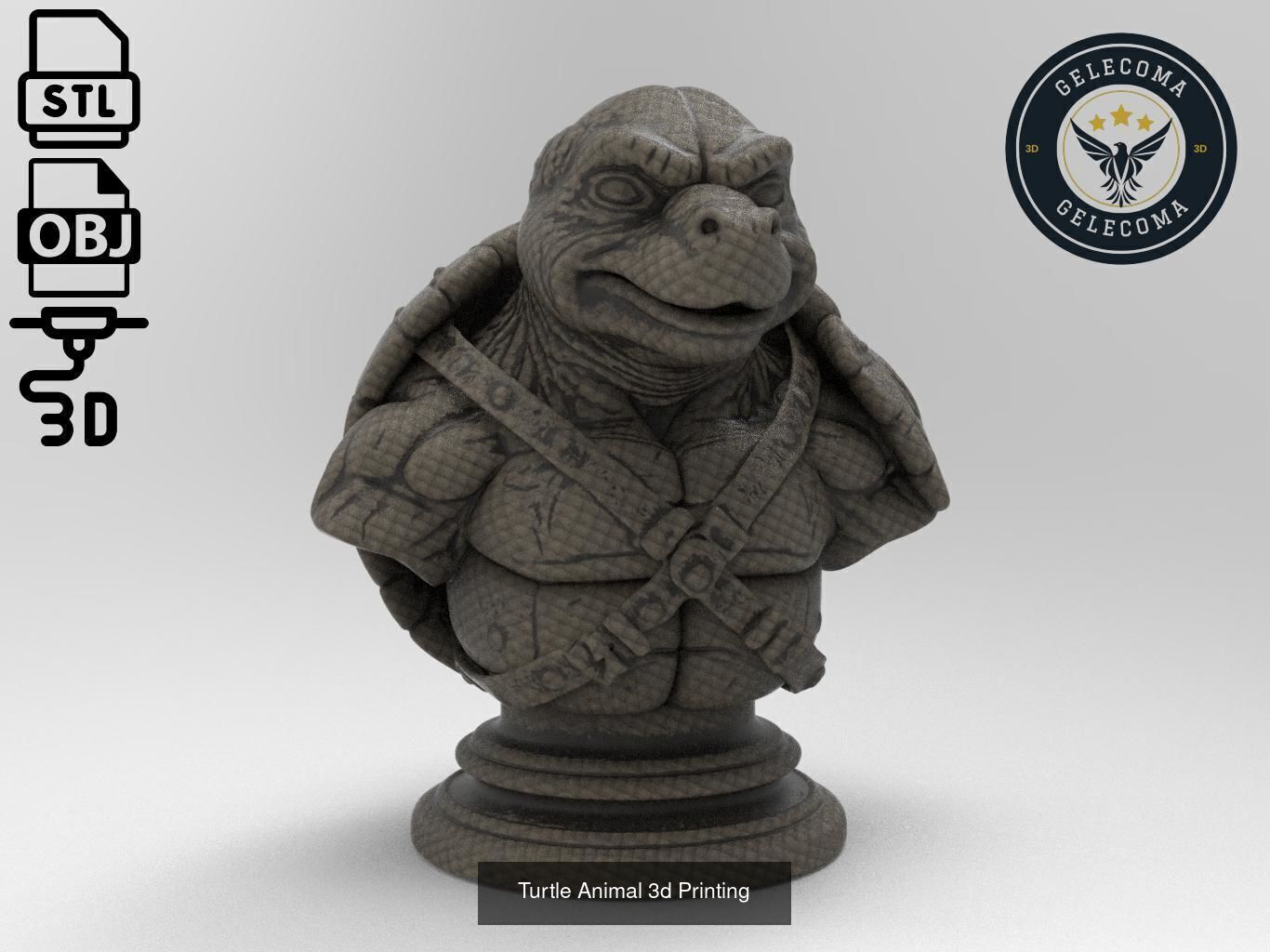 Animal 3D Printing Mega Pack - 92 Different Animal Stl Obj 3D Model Collection_15