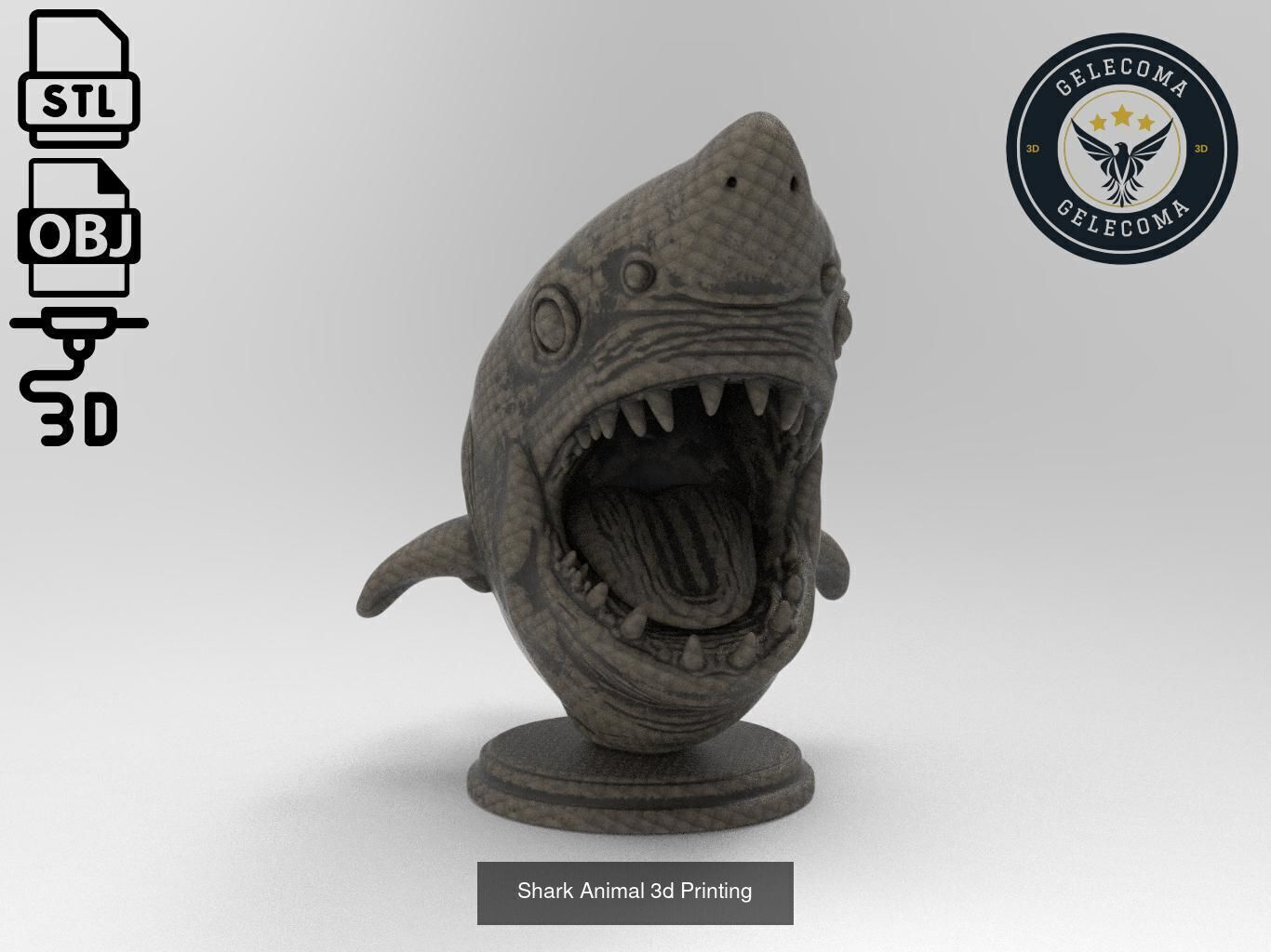 Animal 3D Printing Mega Pack - 92 Different Animal Stl Obj 3D Model Collection_26