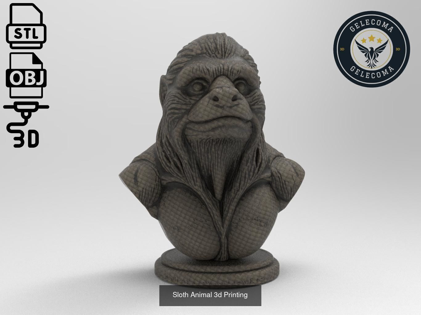 Animal 3D Printing Mega Pack - 92 Different Animal Stl Obj 3D Model Collection_23