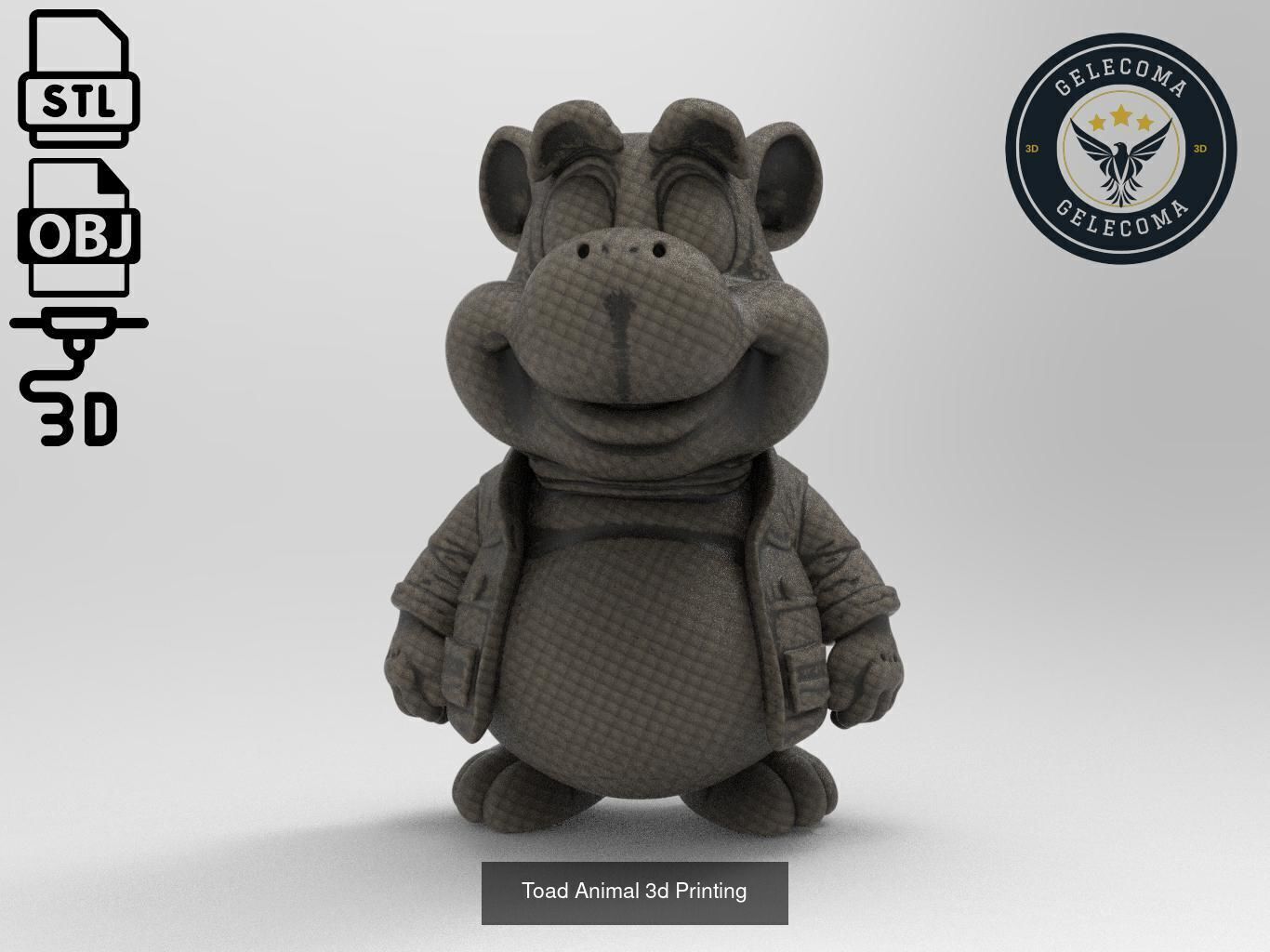 Animal 3D Printing Mega Pack - 92 Different Animal Stl Obj 3D Model Collection_19