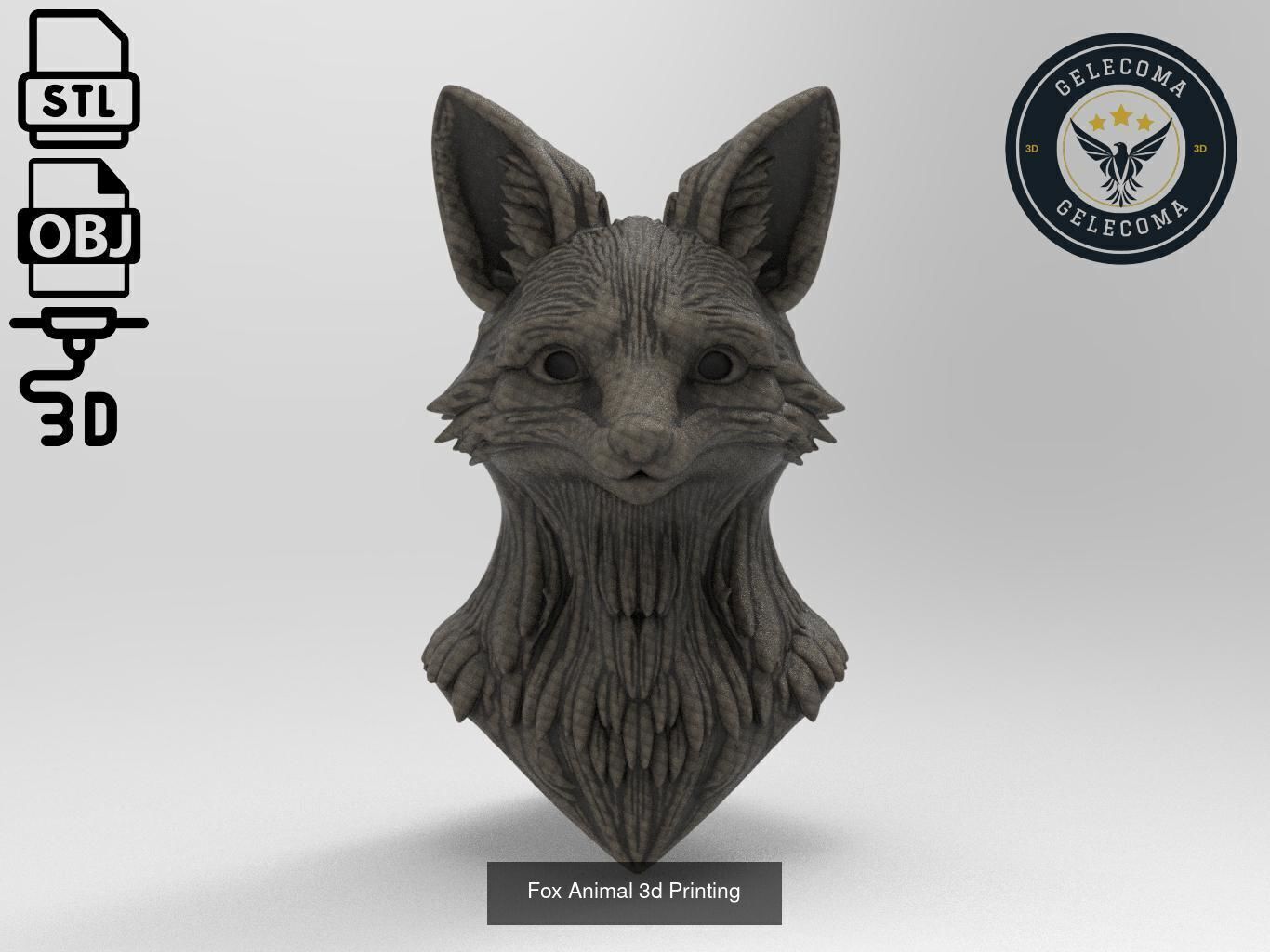 Animal 3D Printing Mega Pack - 92 Different Animal Stl Obj 3D Model Collection_71