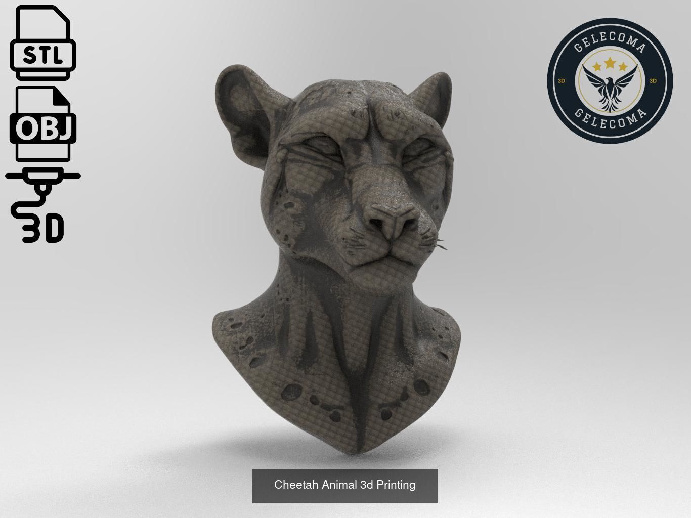 Animal 3D Printing Mega Pack - 92 Different Animal Stl Obj 3D Model Collection_87