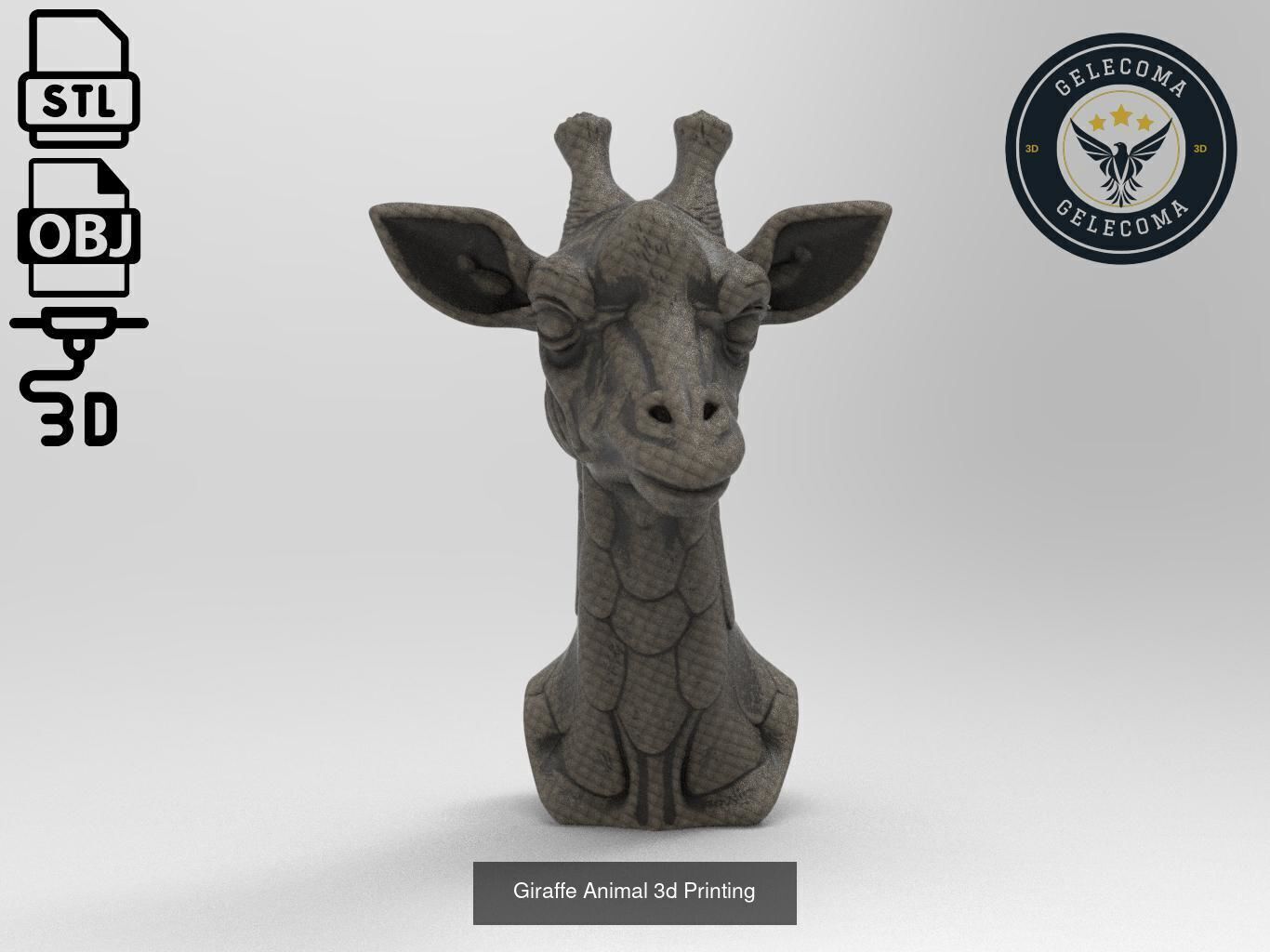 Animal 3D Printing Mega Pack - 92 Different Animal Stl Obj 3D Model Collection_69