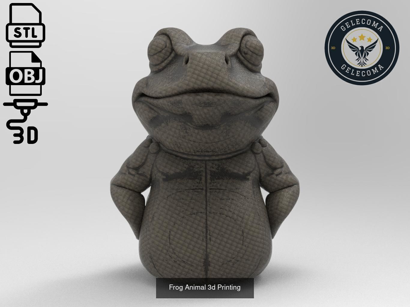 Animal 3D Printing Mega Pack - 92 Different Animal Stl Obj 3D Model Collection_70