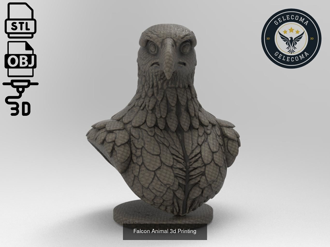 Animal 3D Printing Mega Pack - 92 Different Animal Stl Obj 3D Model Collection_73