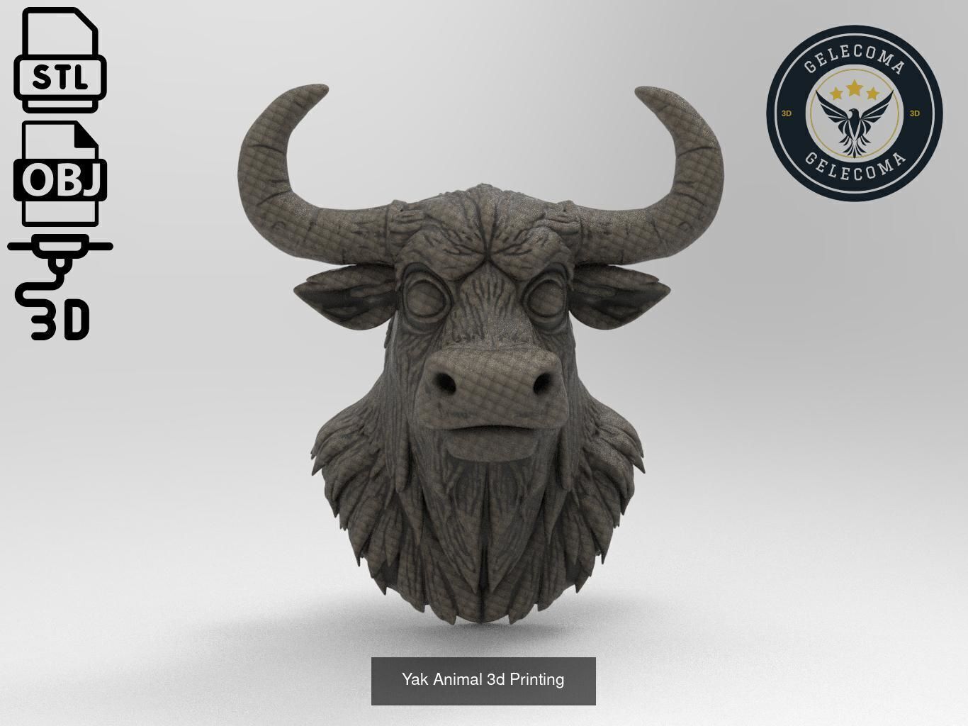 Animal 3D Printing Mega Pack - 92 Different Animal Stl Obj 3D Model Collection_12