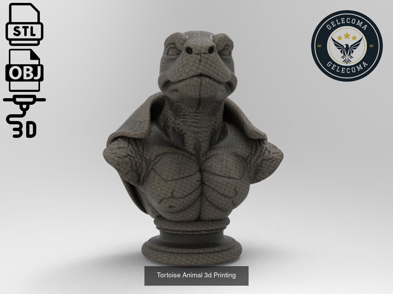 Animal 3D Printing Mega Pack - 92 Different Animal Stl Obj 3D Model Collection_18