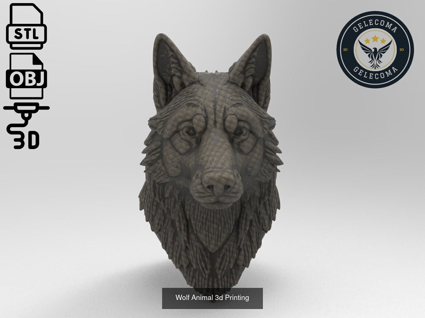 Animal 3D Printing Mega Pack - 92 Different Animal Stl Obj 3D Model Collection_13