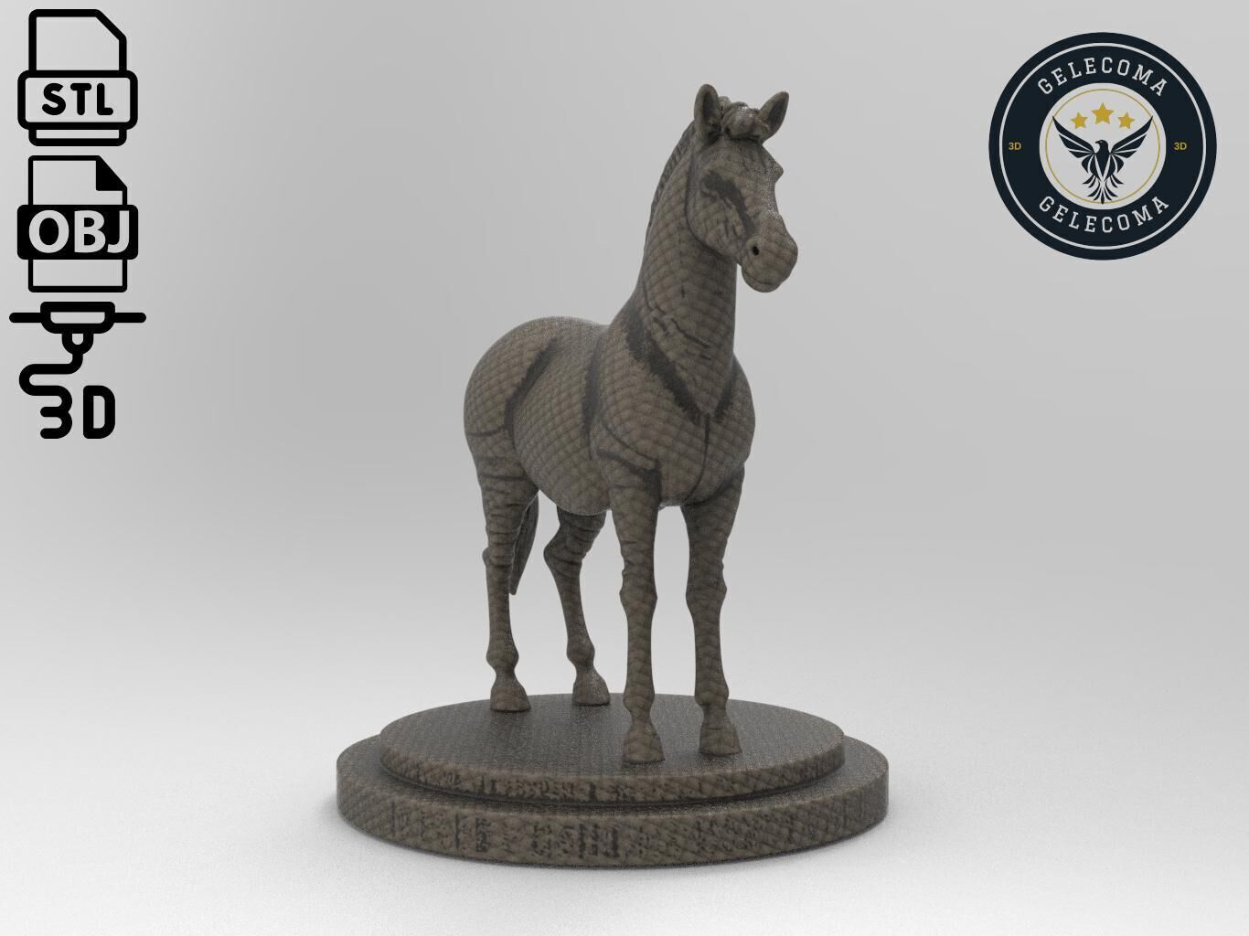 Zebra Printing Model 3D print model_2