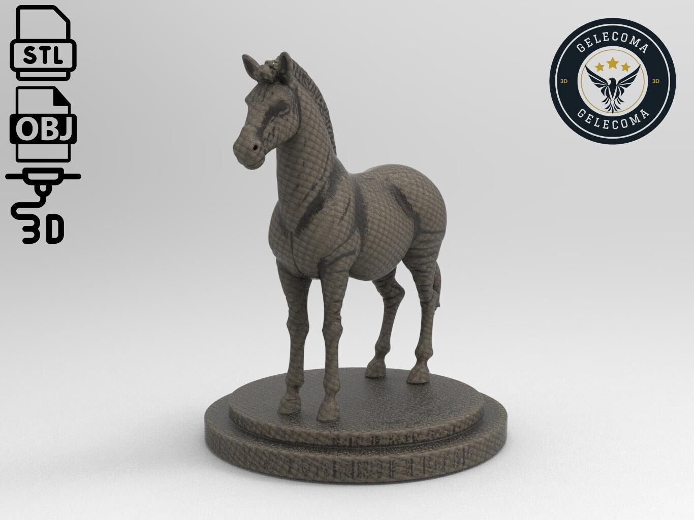 Zebra Printing Model 3D print model_1