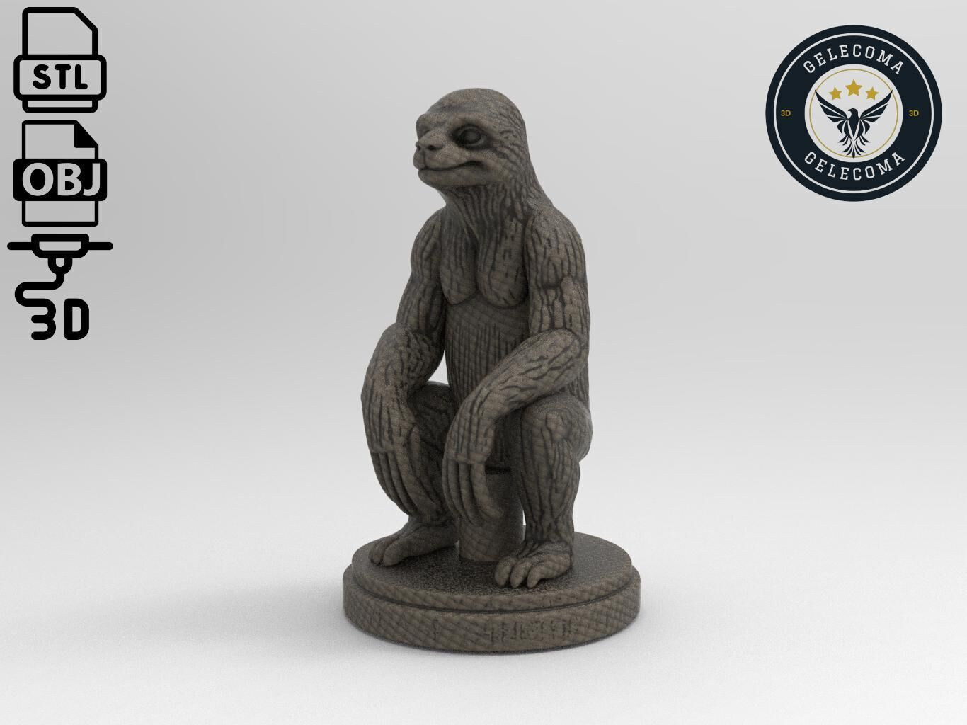 Sloth Animal Printing Model 3D print model_1