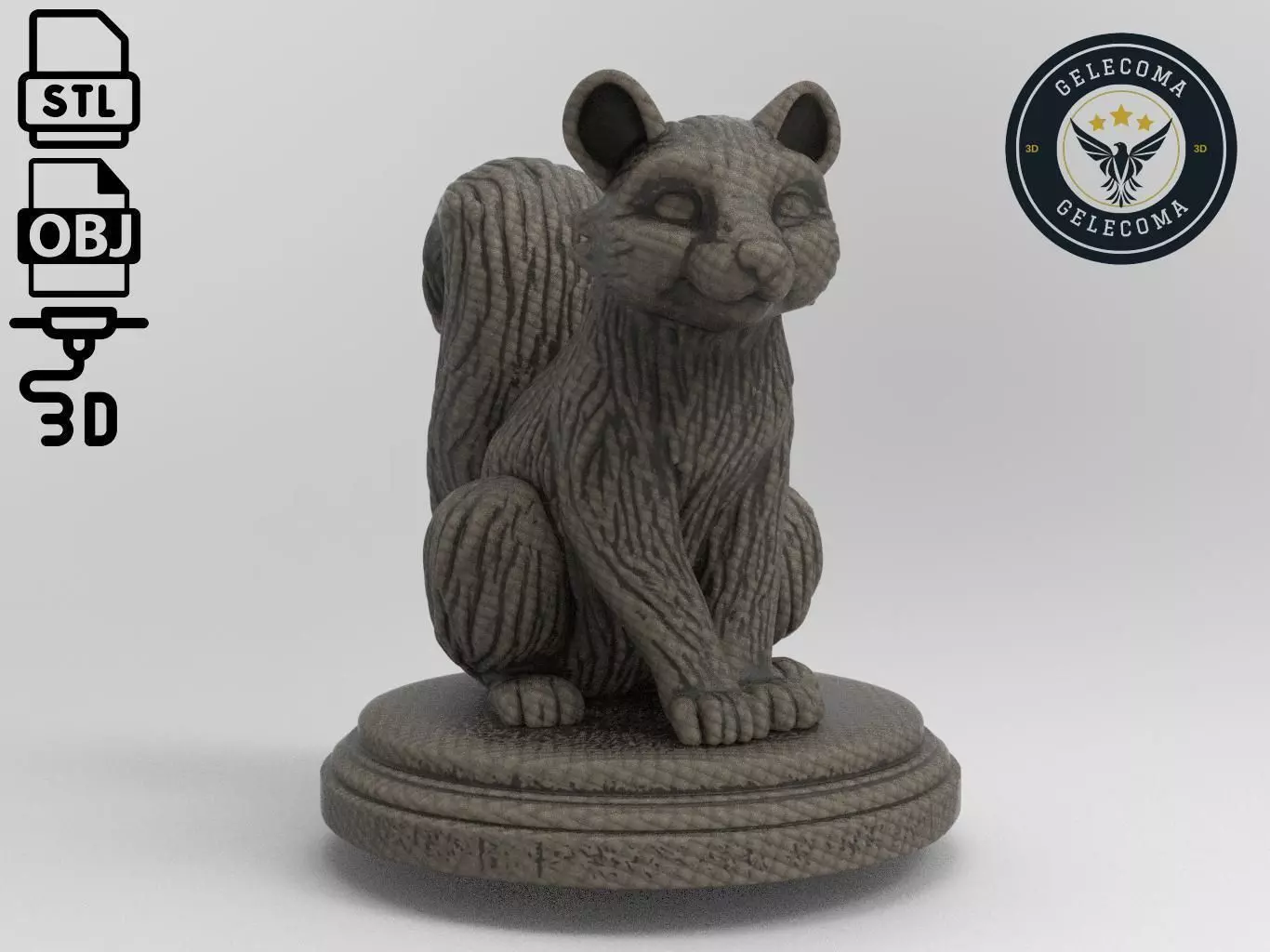 Skunk Printing Model 3D print model_0