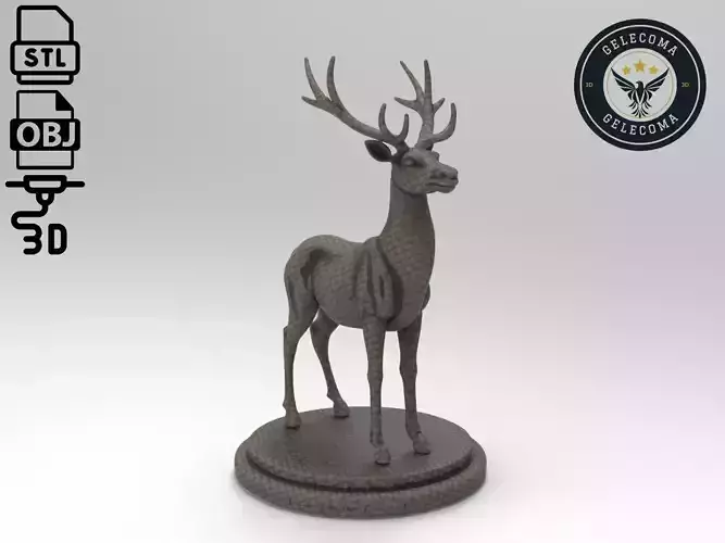 Reindeer Printing Model