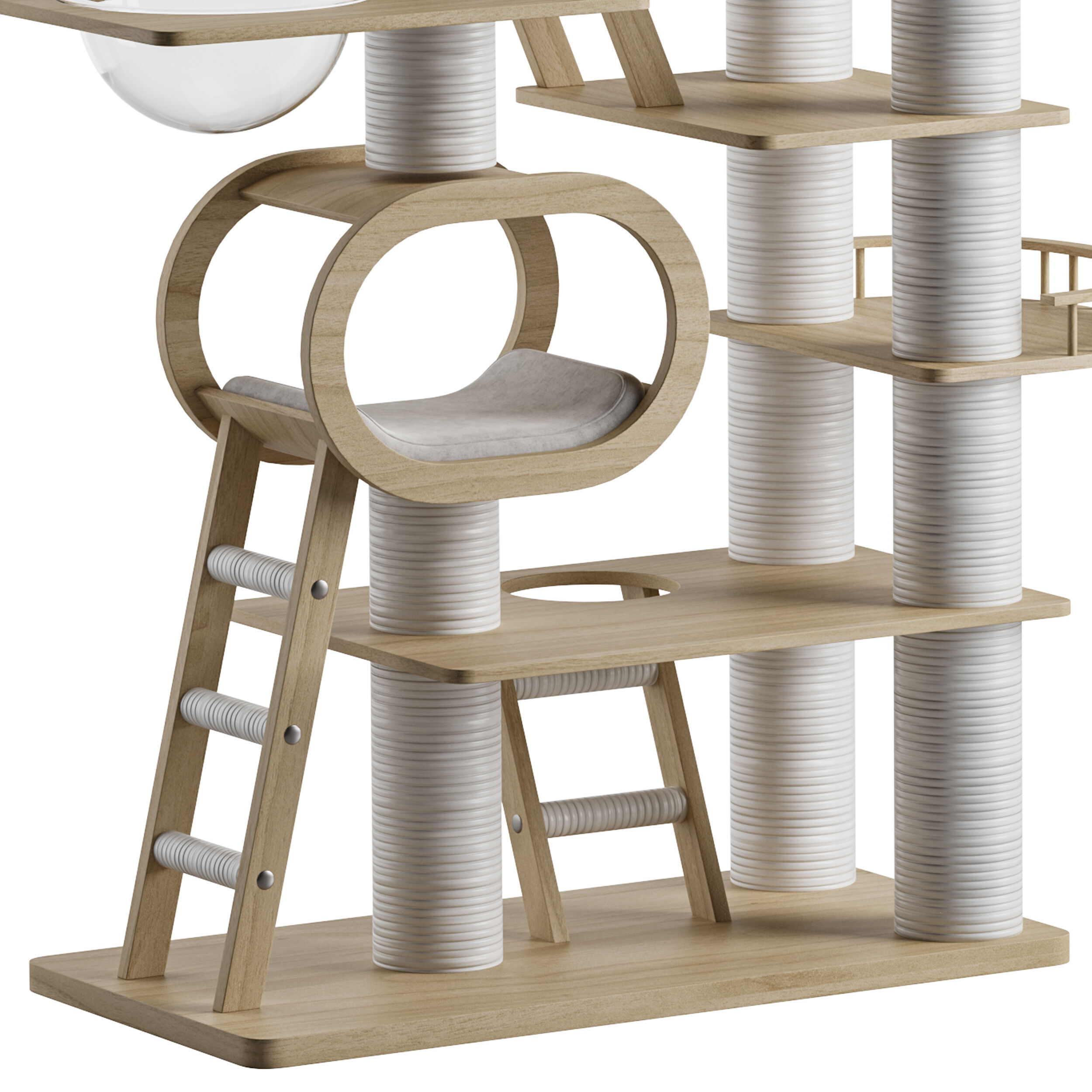 Feline Funhouse 03 3D model_5