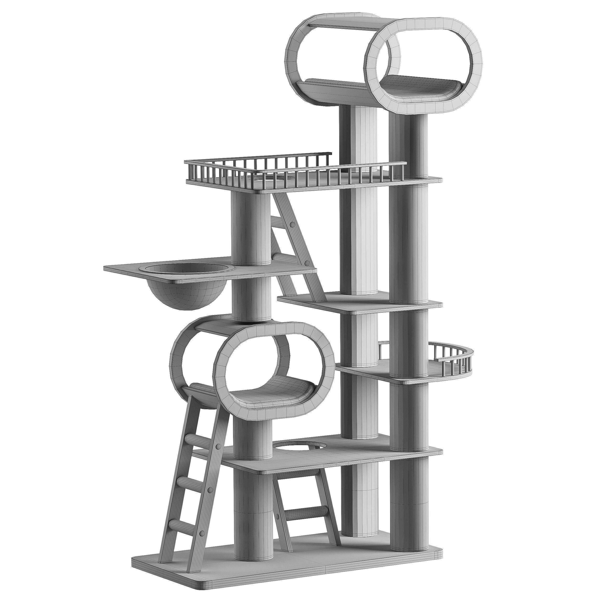 Feline Funhouse 03 3D model_13