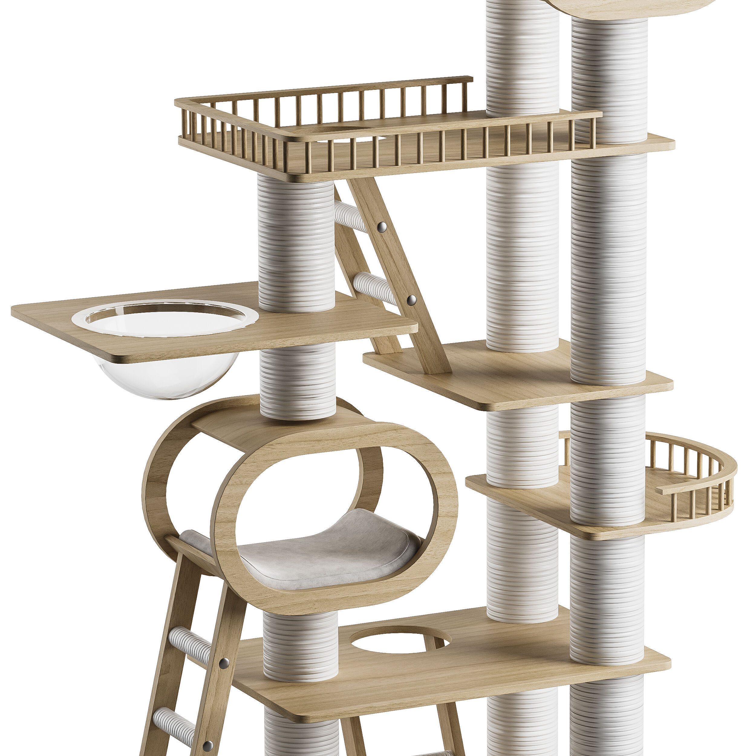 Feline Funhouse 03 3D model_10