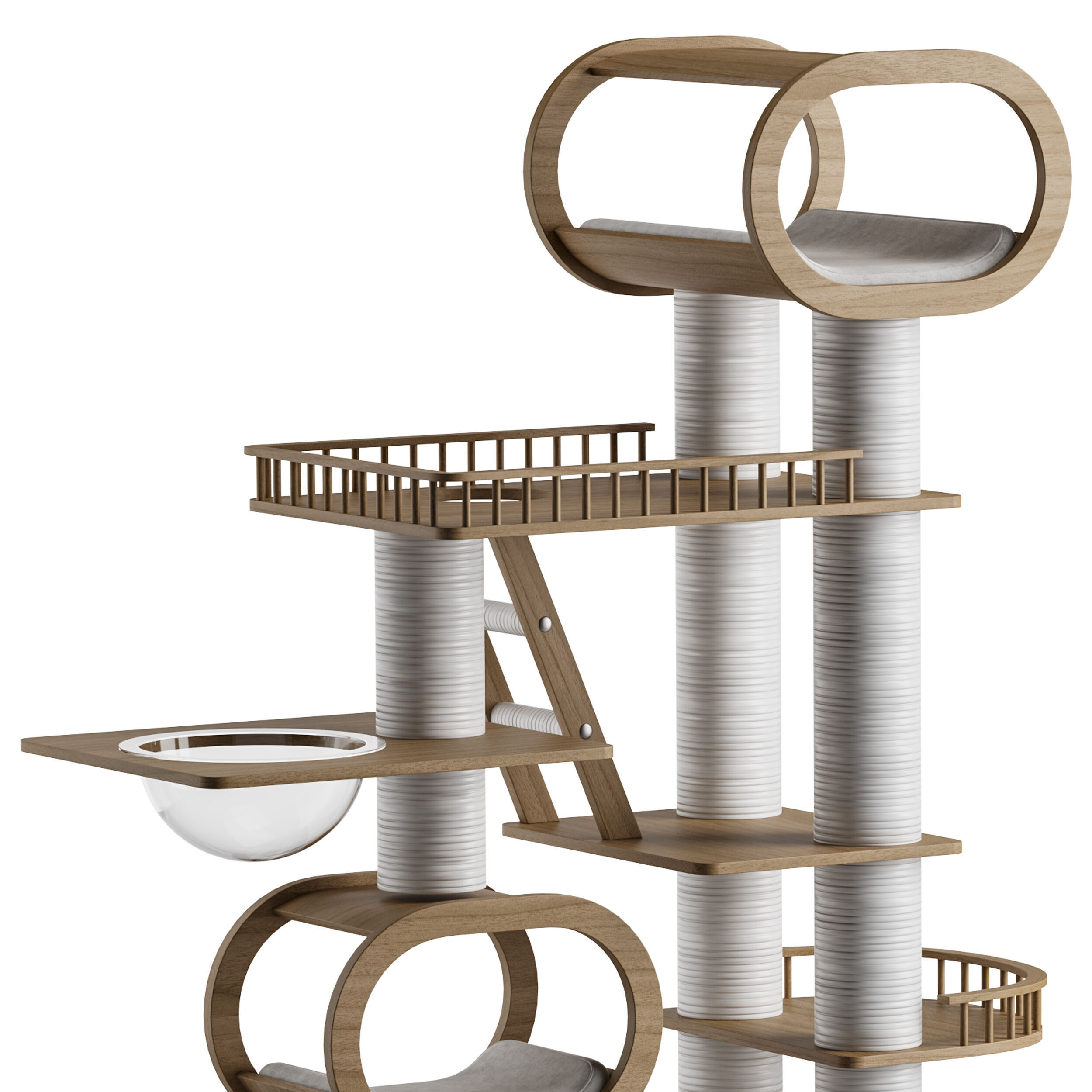 Feline Funhouse 03 3D model_6