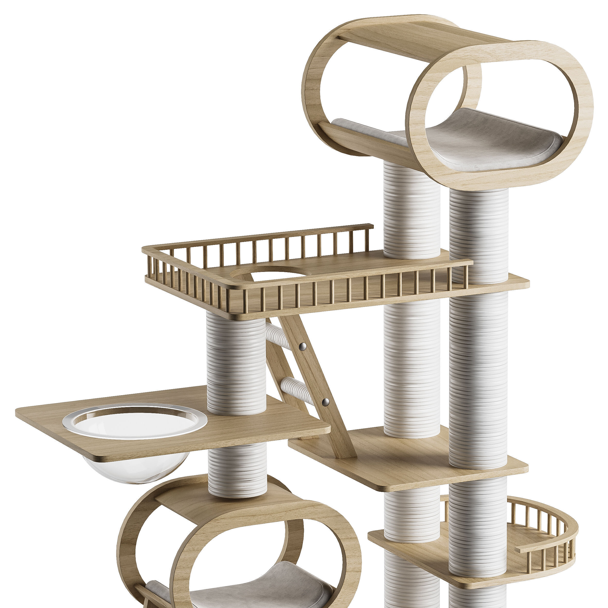 Feline Funhouse 03 3D model_8