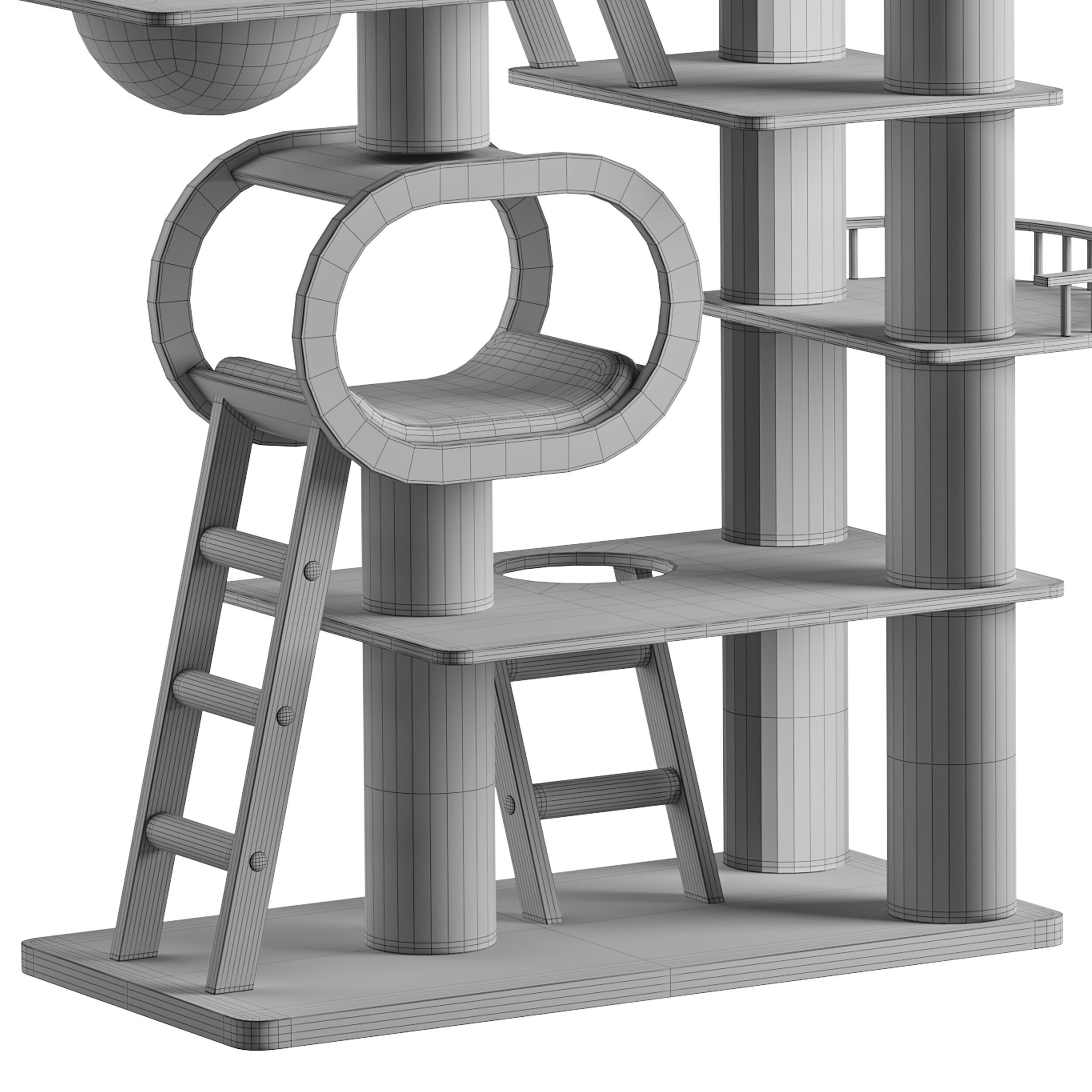 Feline Funhouse 03 3D model_14