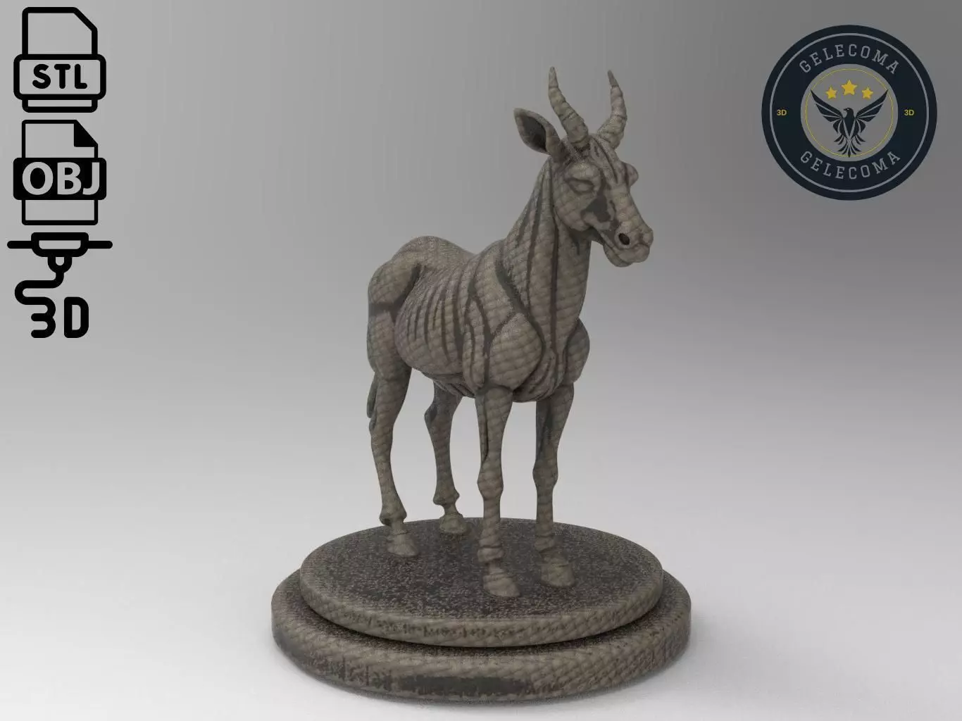 Mule Printing Model 3D print model_0