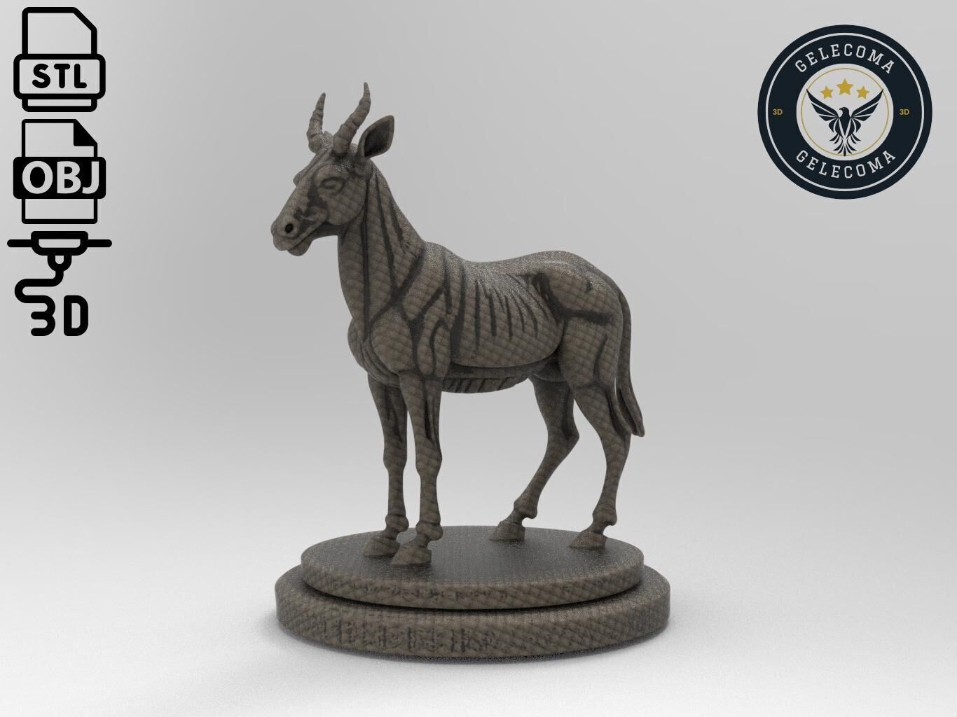 Mule Printing Model 3D print model_2