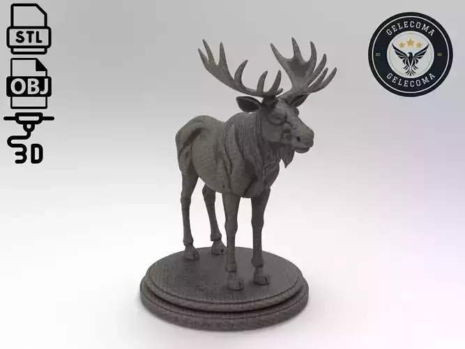 Moose Printing Model