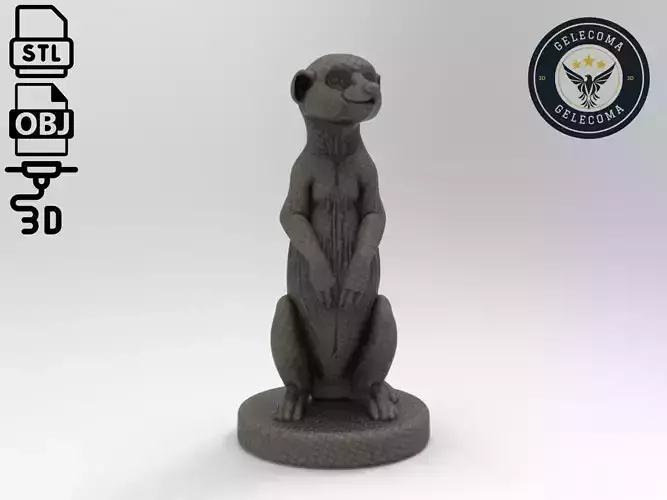Meerkat Printing Model 3D print model