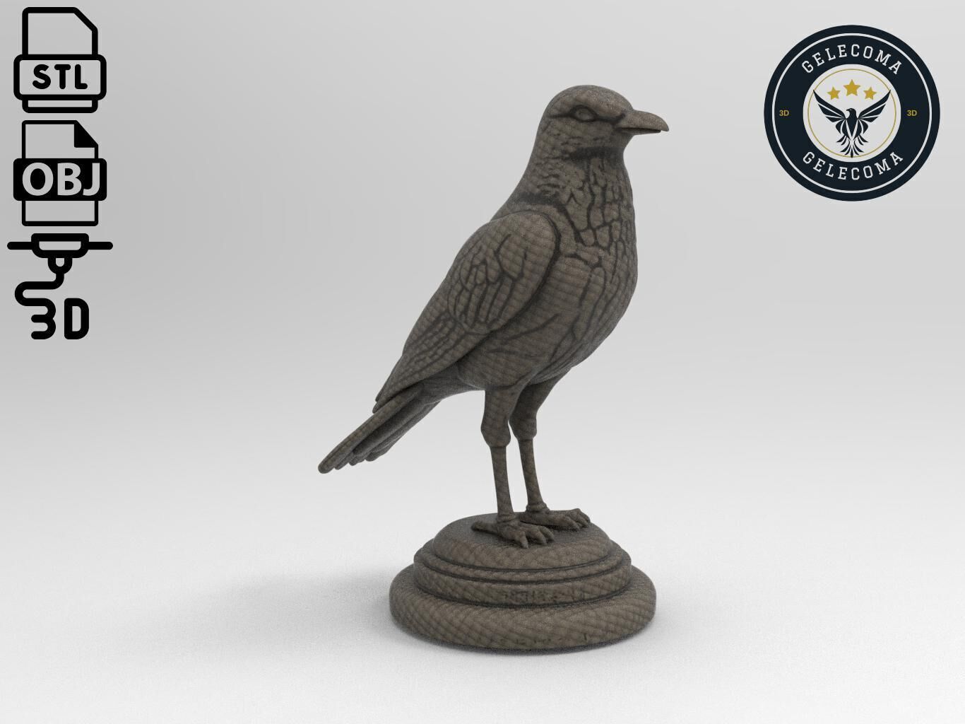 Magpie Printing Model 3D print model_1