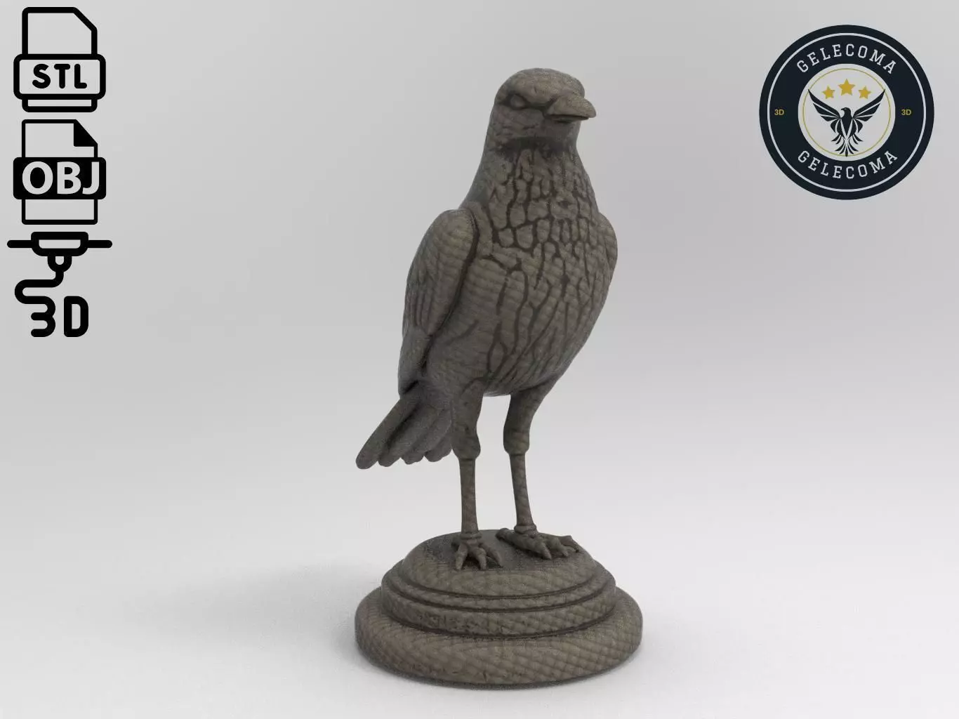 Magpie Printing Model 3D print model_0