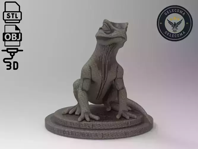 Lizard Printing Model