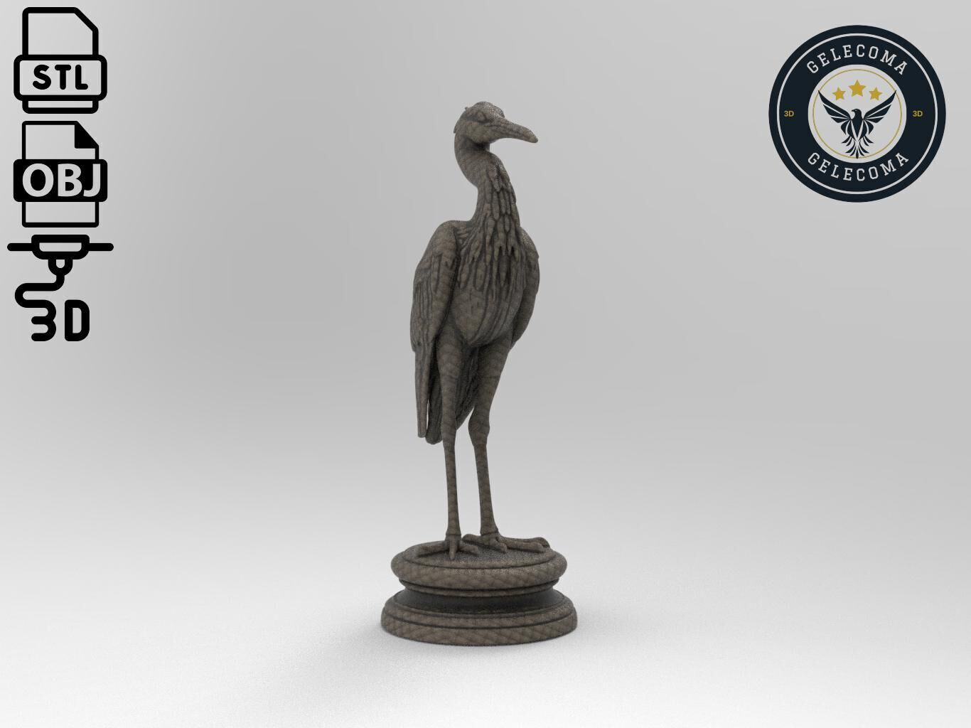 Heron Printing Model 3D print model_2