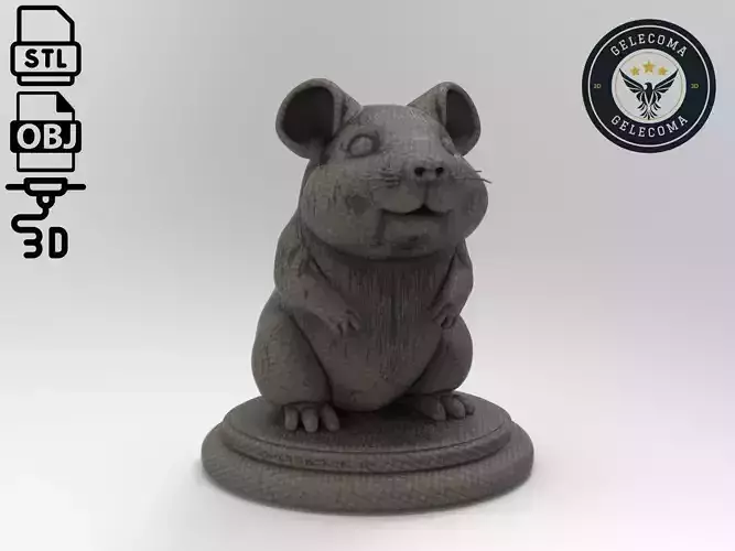Guinea pig Printing Model 3D print model