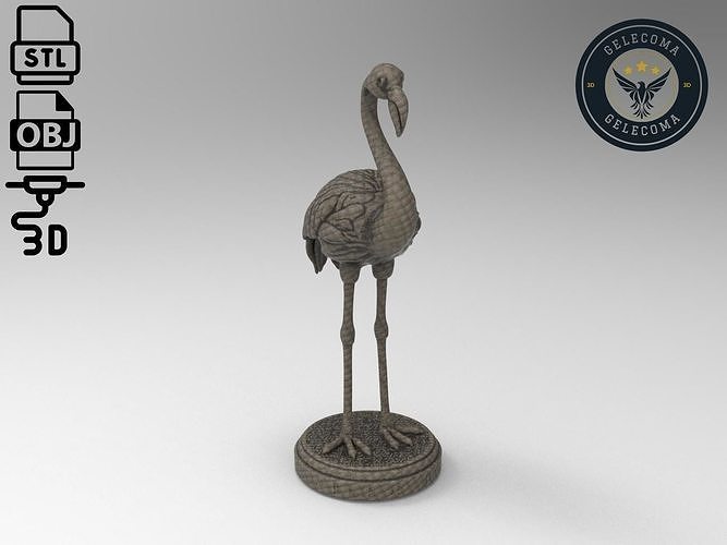 Flamingo Printing Model 3D print model
