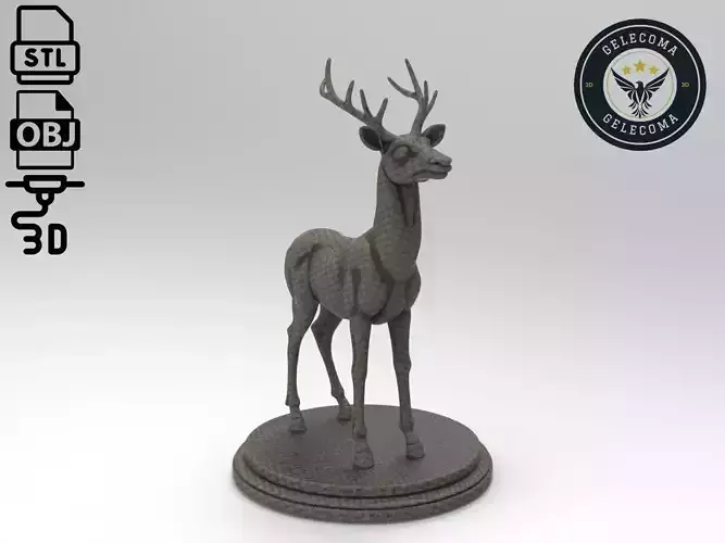 Deer Printing Model 3D print model