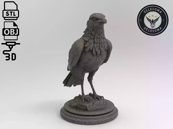 Crow Printing Model 3D print model