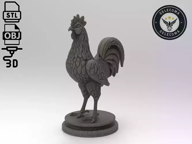 Chicken Printing Model 3D print model