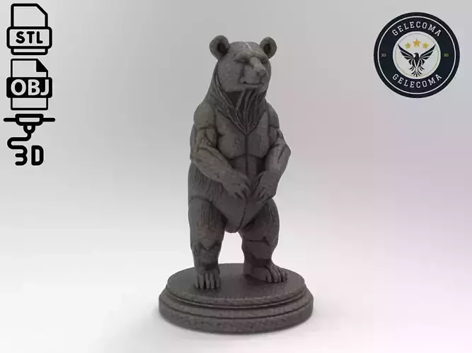 Bear Printing Model 3D print model