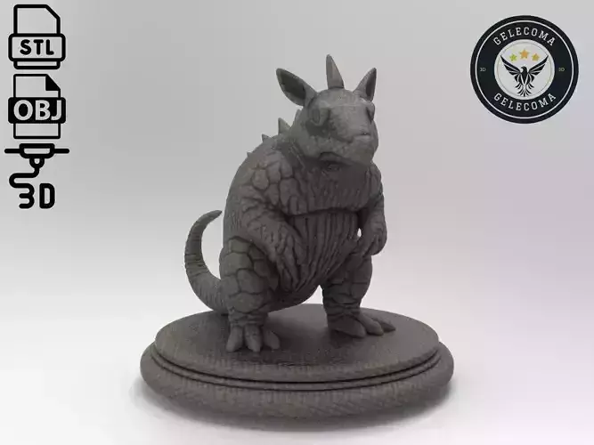 Armadillo Printing Model 3D print model