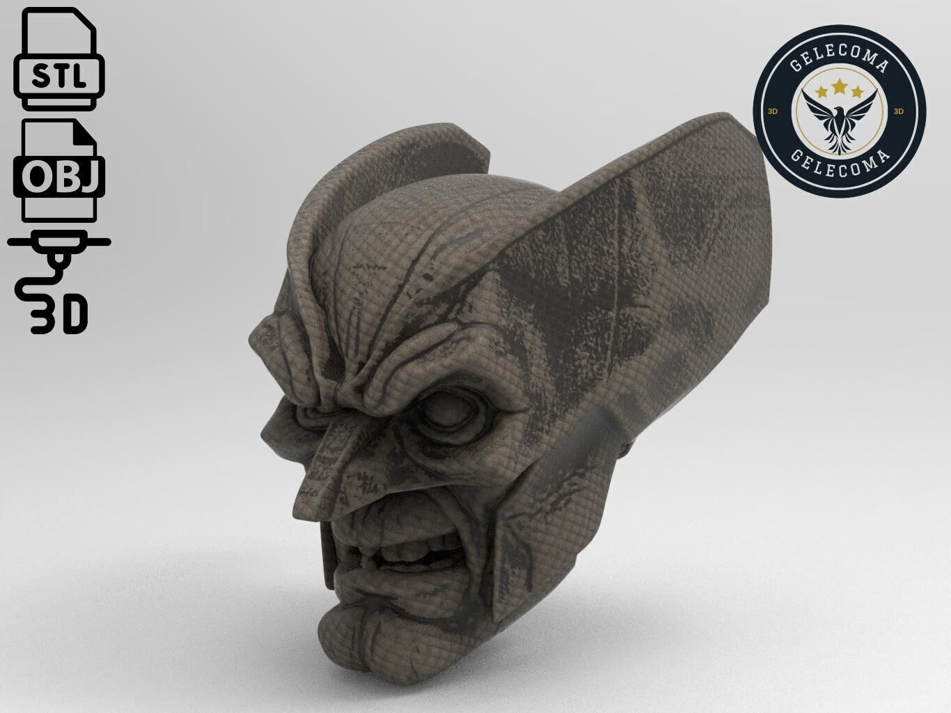Wolverine Mask 3D Print Model 3D print model_1