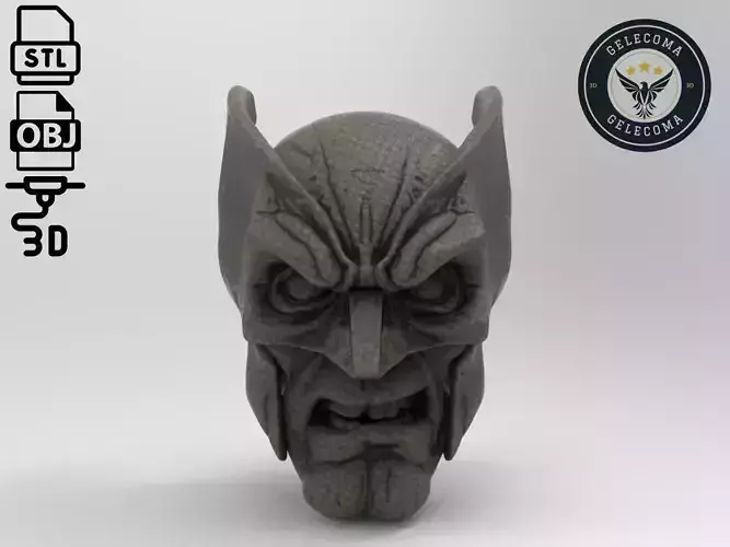Wolverine Mask 3D Print Model
