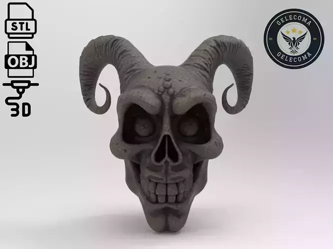 Voodoo Mask 3D Print Model